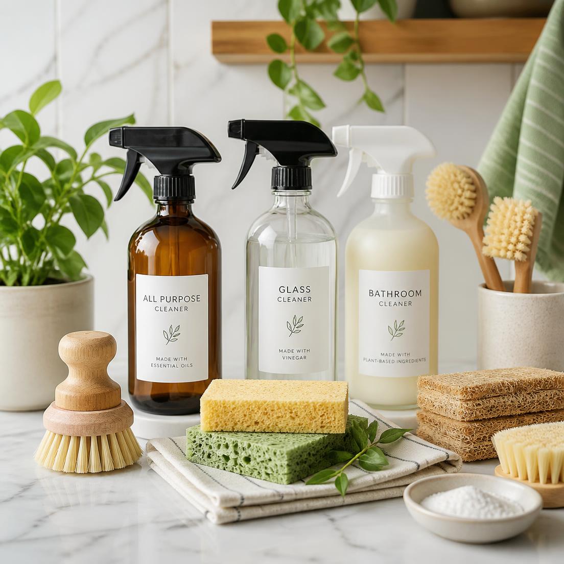deep cleaning — Non-toxic supplies