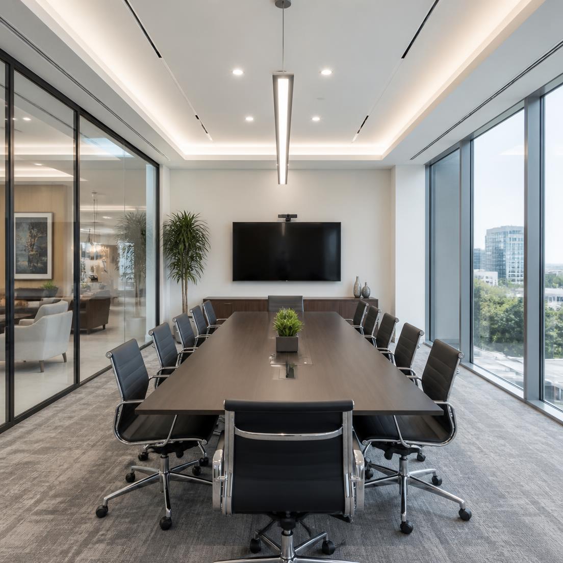 office cleaning — Meeting room