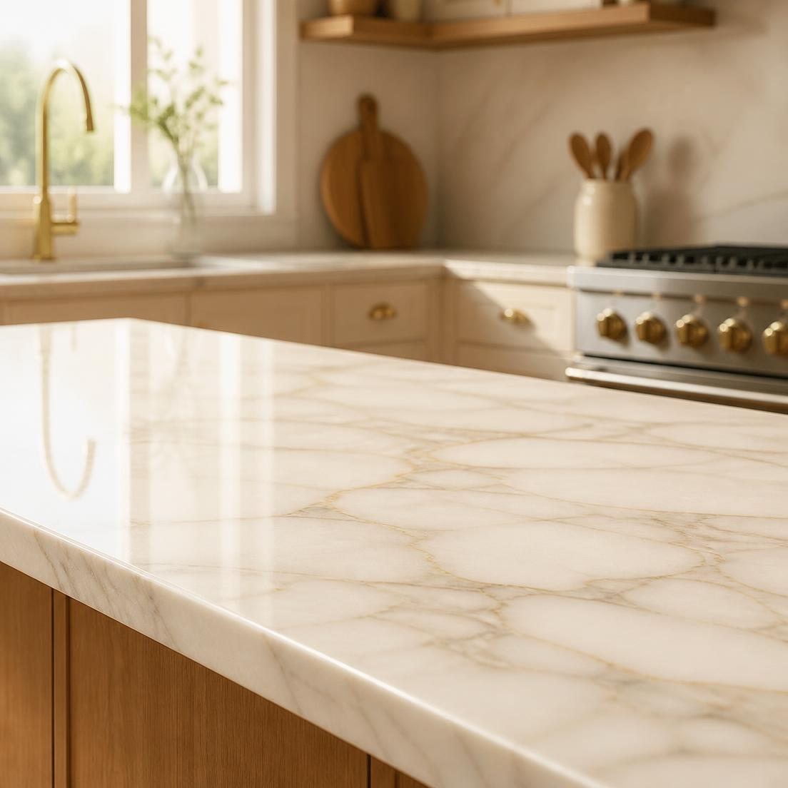 residential cleaning — Countertops